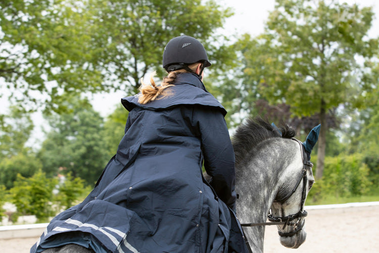 Long Riding Rain Coat