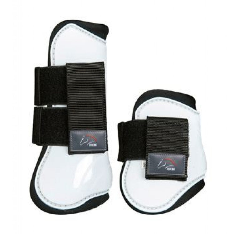 White jumping boots for horses