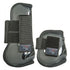 Black jumping boots set