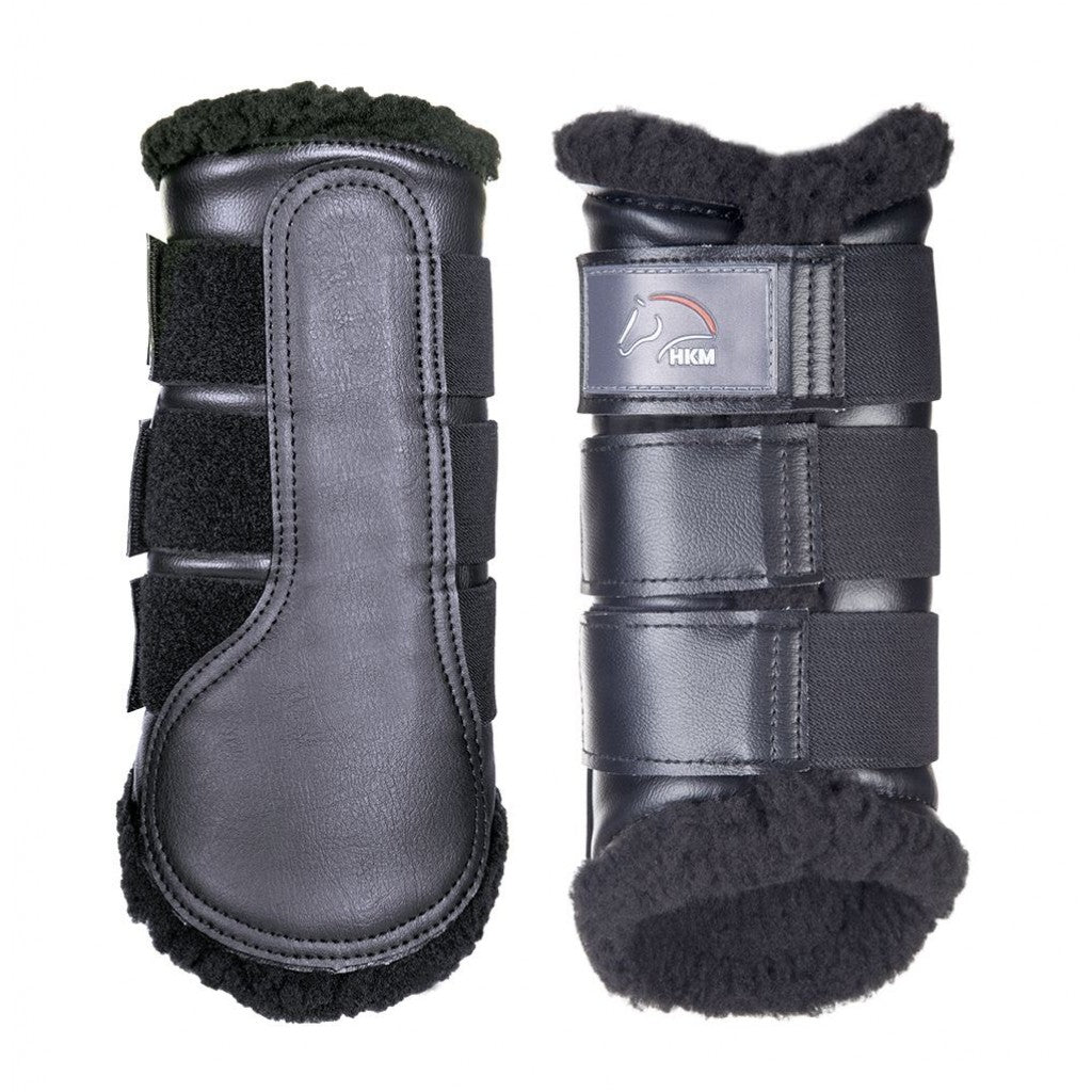 Black Brushing Boots