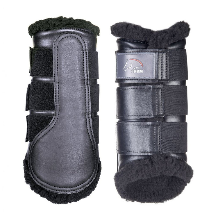 Black Brushing Boots