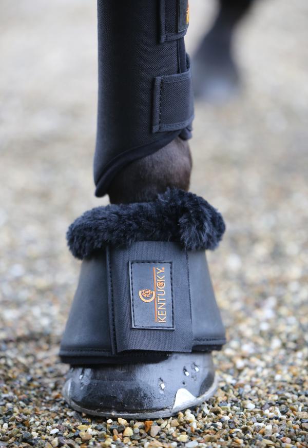 Kentucky Sheepskin Leather Overreach Boots