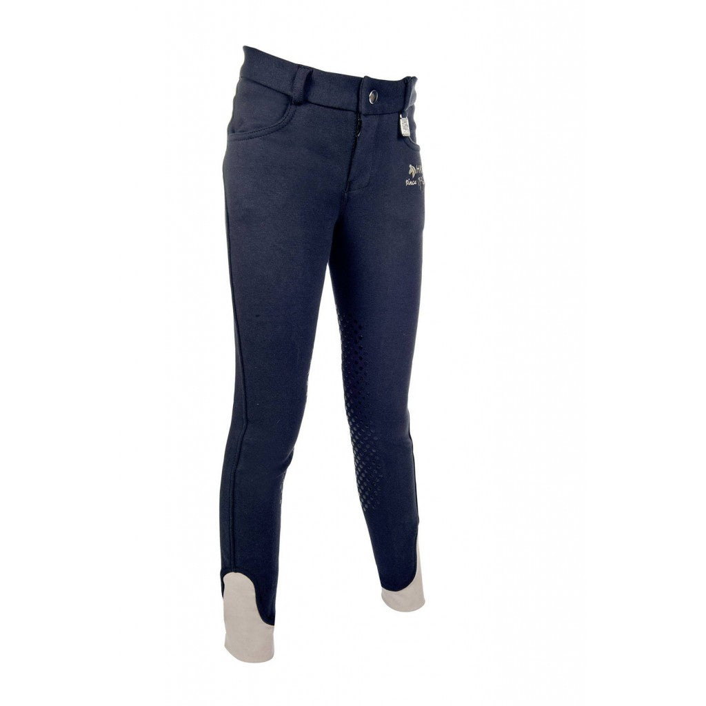 Black breeches with cream ankles