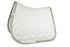 White jumping saddle cloth