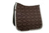 Brown dressage saddle pad