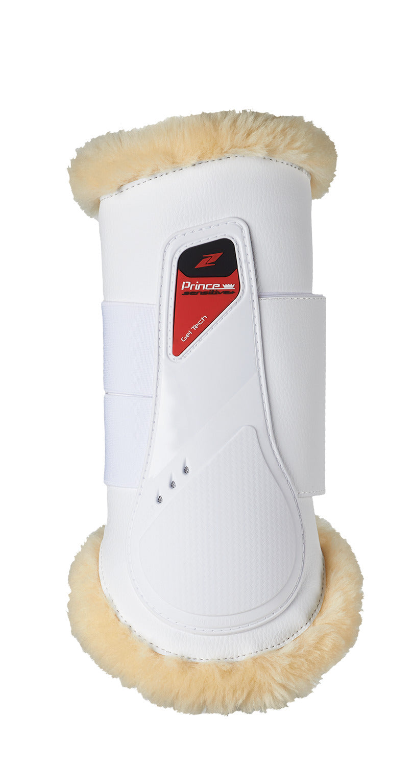 White Dressage Brushing Boots