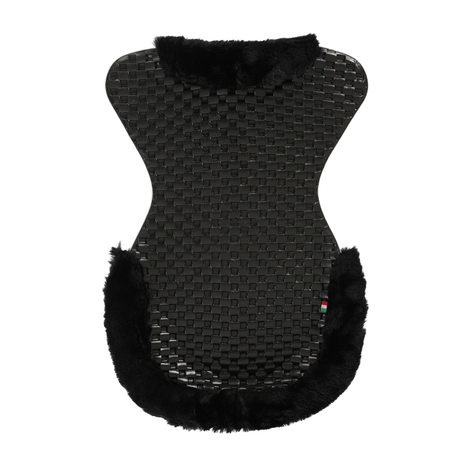 gel pad for horses with faux fur