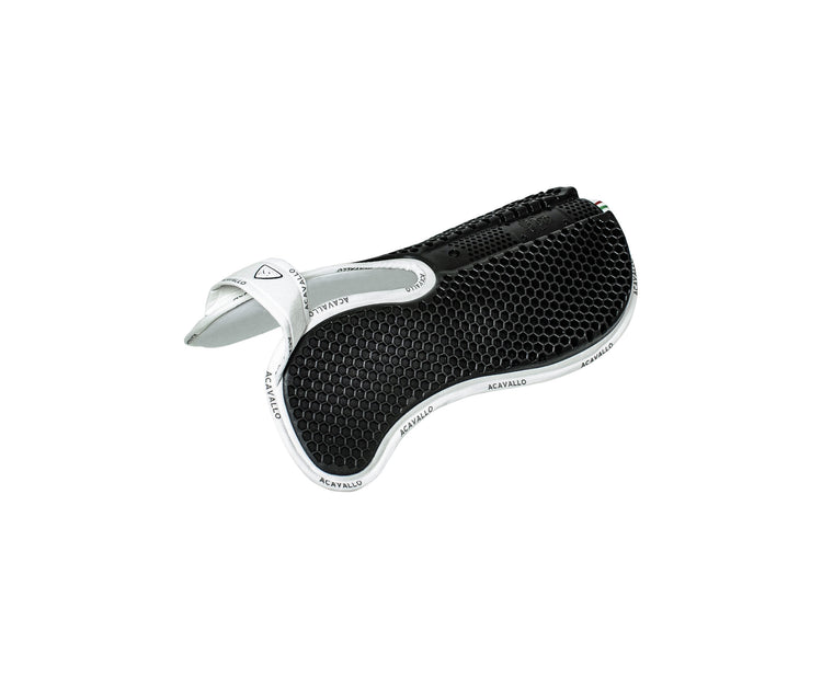 Withers Free Hexa Gel Half Pad & Back Riser with Memory Black And White