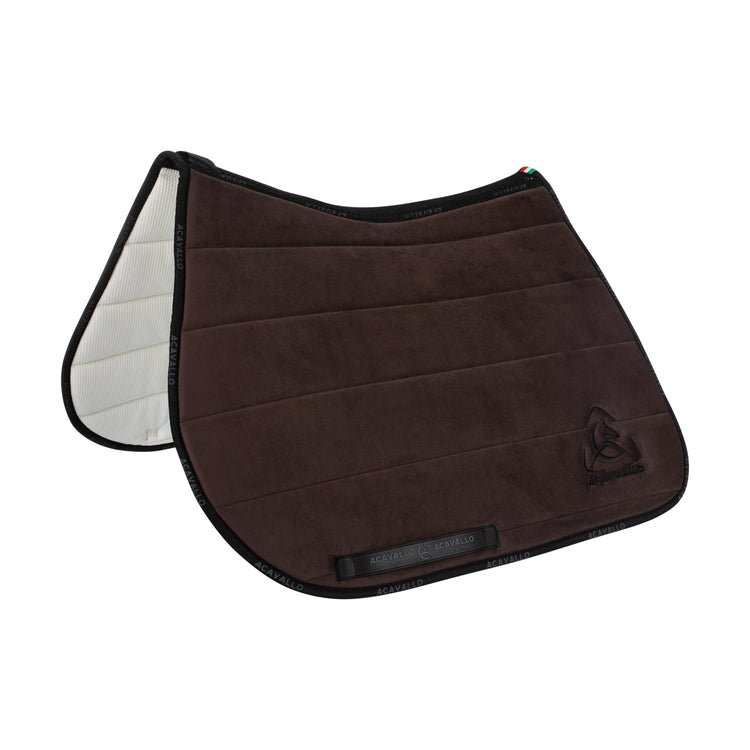 Acavallo Velvet Saddle Blanket in Brown