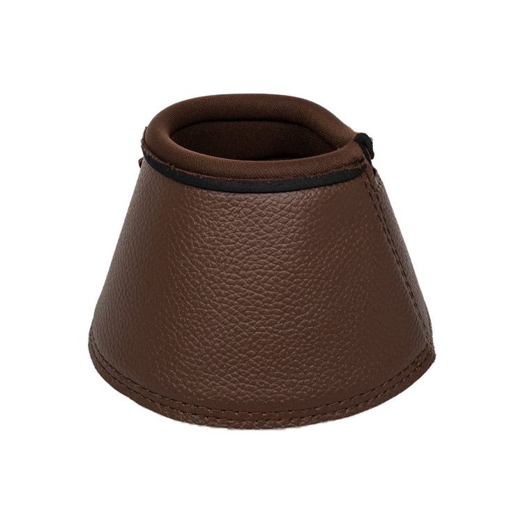 Leather bell boots for horses