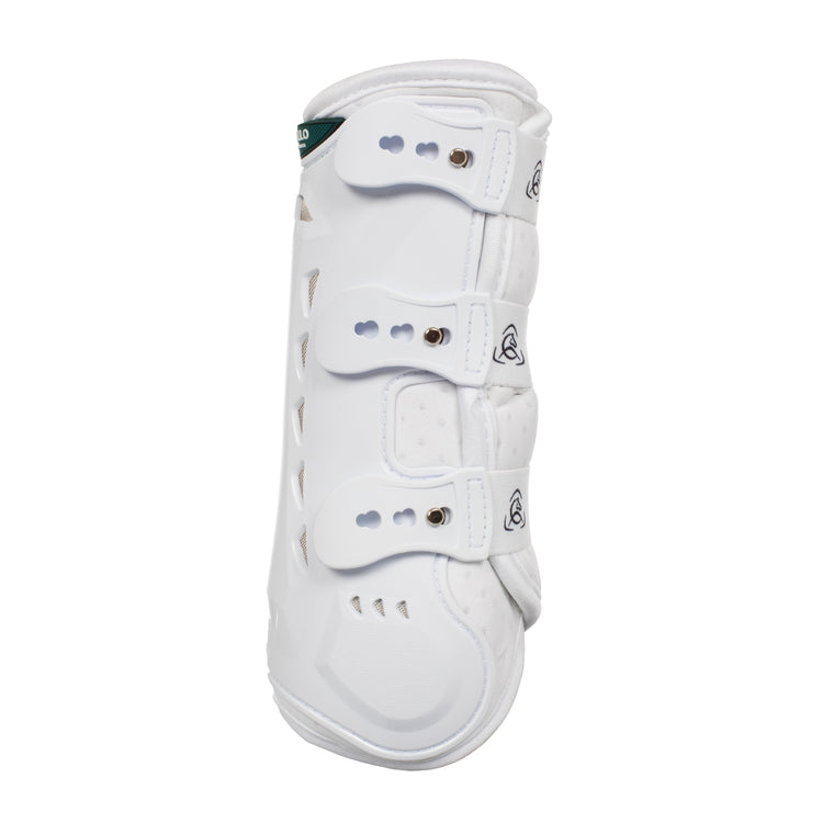 Anatomical dressage boots for horses
