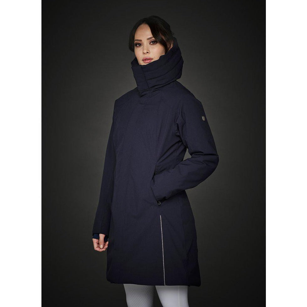 Waterproof winter equestrian jacket