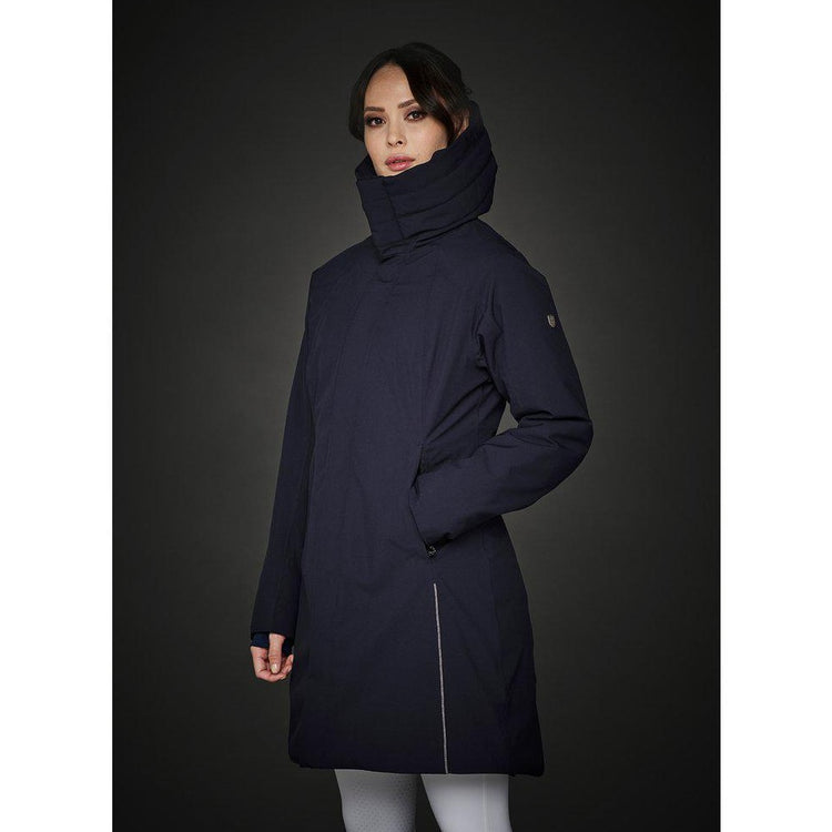 Waterproof winter equestrian jacket