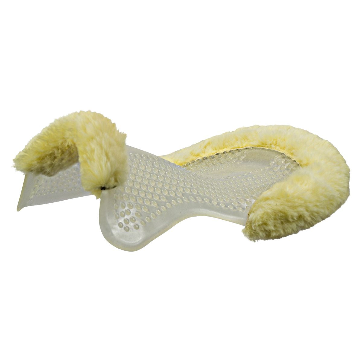 Natural coloured sheepskin half pad