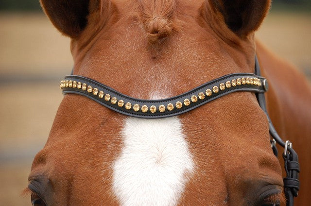 Gold Swarovski Browband