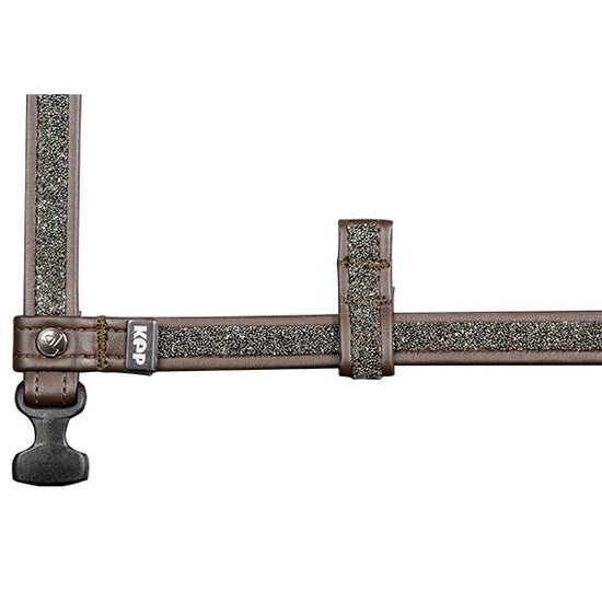 BROWN CHINSTRAP - CHAMPAGNE SWAROVSKI