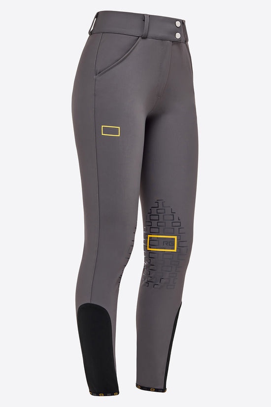 Grey High waist knee grip breeches