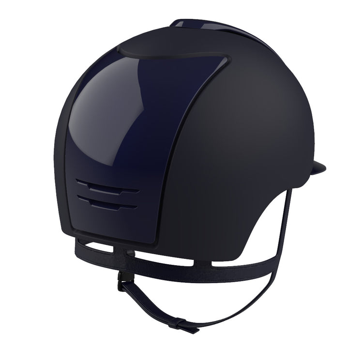 Equestrian helmet in bleu