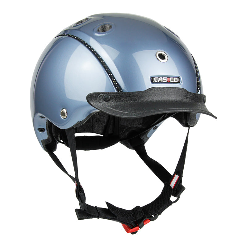 blue horse riding helmet