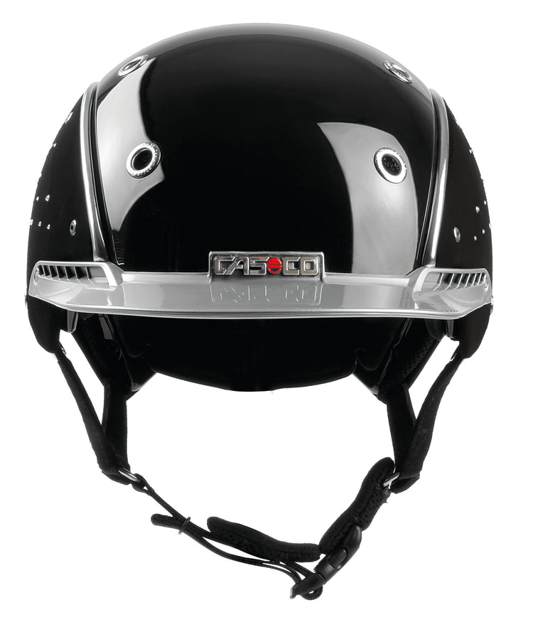 Casco helmet with crystals