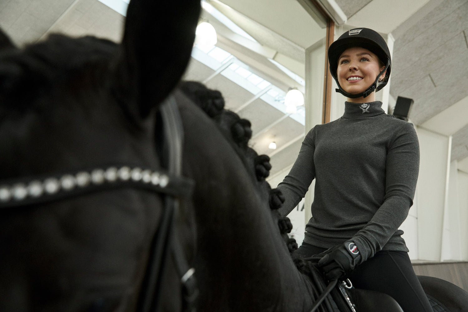 equestrian long sleeve base layer