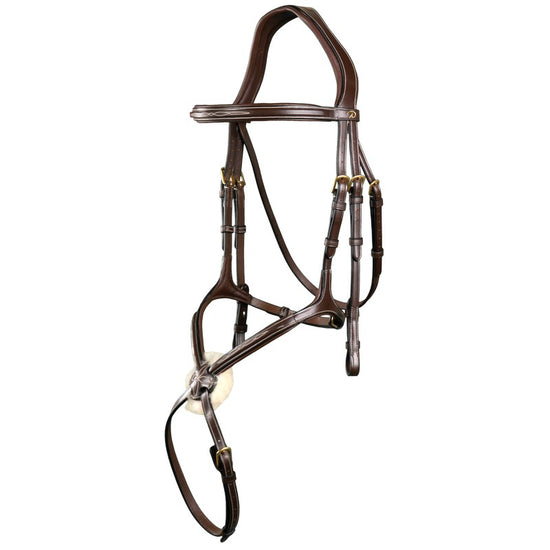 Anatomic mexican noseband bridle