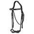Ergonomic drop noseband bridle
