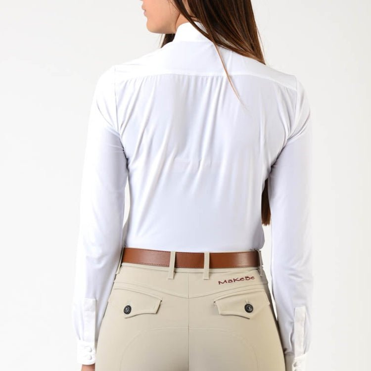 White Long Sleeve Show Shirt