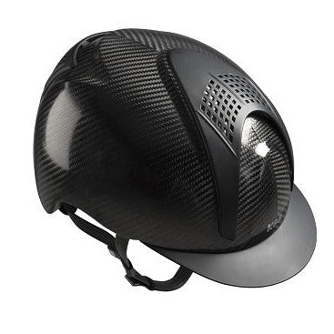 Carbon horse riding helmet