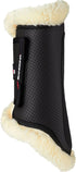 Wool lined breathable turnout boots