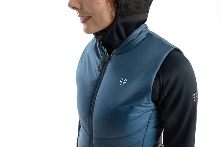 Heated horse riding vest