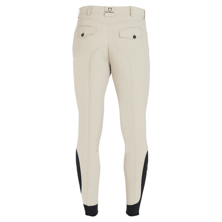 Knee grip breeches for men