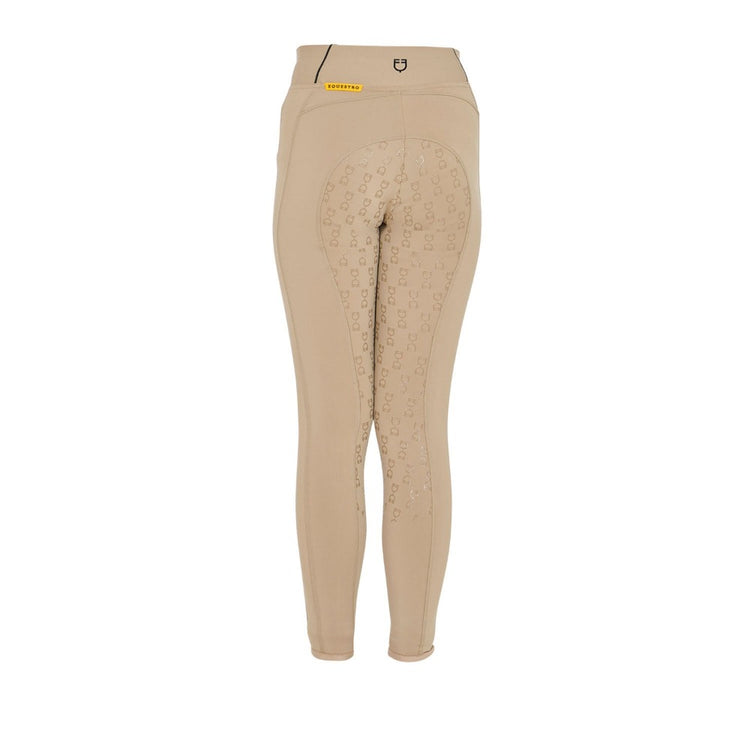 girls tan horseback riding leggings