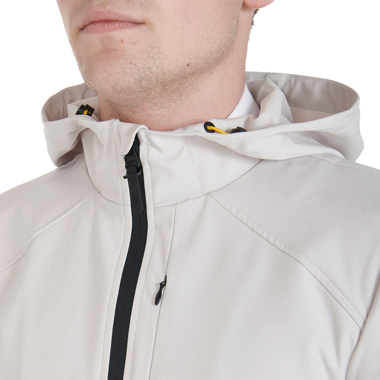 Light grey softshell men&