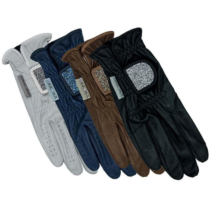 Genuine Leather Riding Gloves