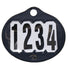 Bridle number holder