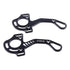 Jin Stirrup Hackamore Short Black