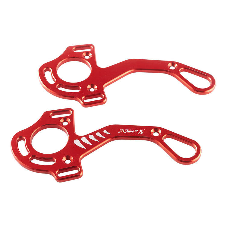 Jin Stirrup Hackamore Short Red