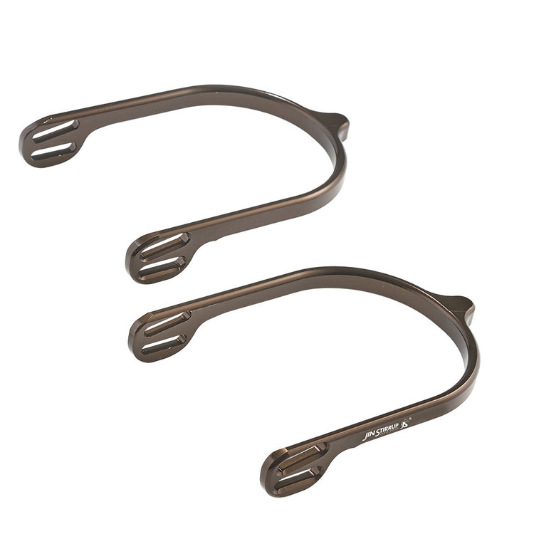 Jin Stirrup Spurs Short Brown