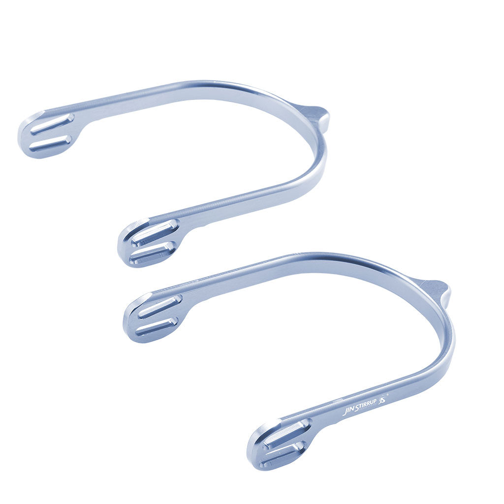 Jin Stirrup Spurs Short Titanium