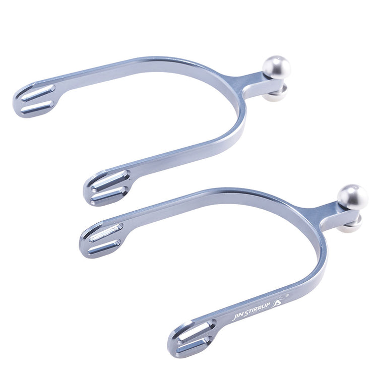 Jin Stirrup Spurs Long Titanium