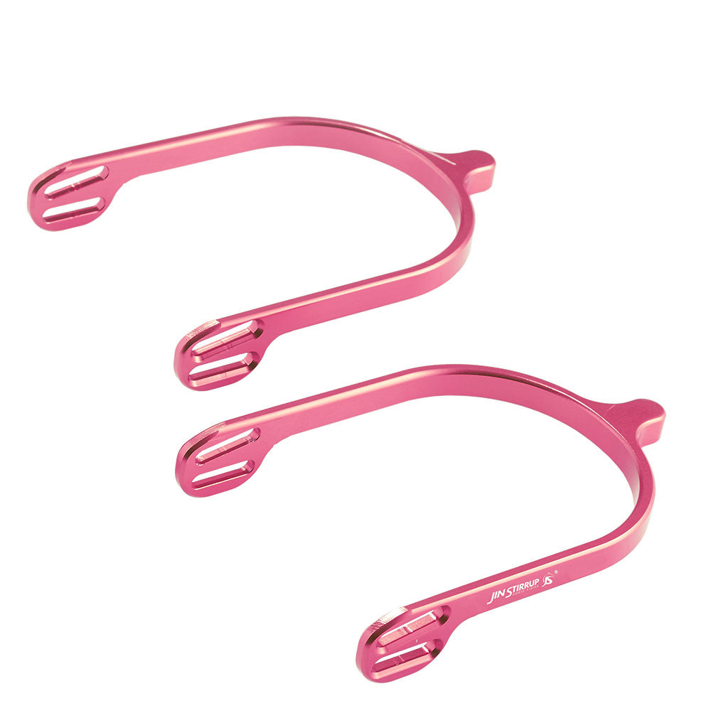 Jin Stirrup Spurs Medium Fuchsia