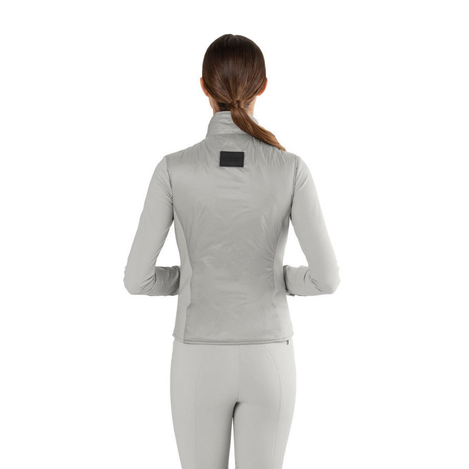 Grey equestrian vest