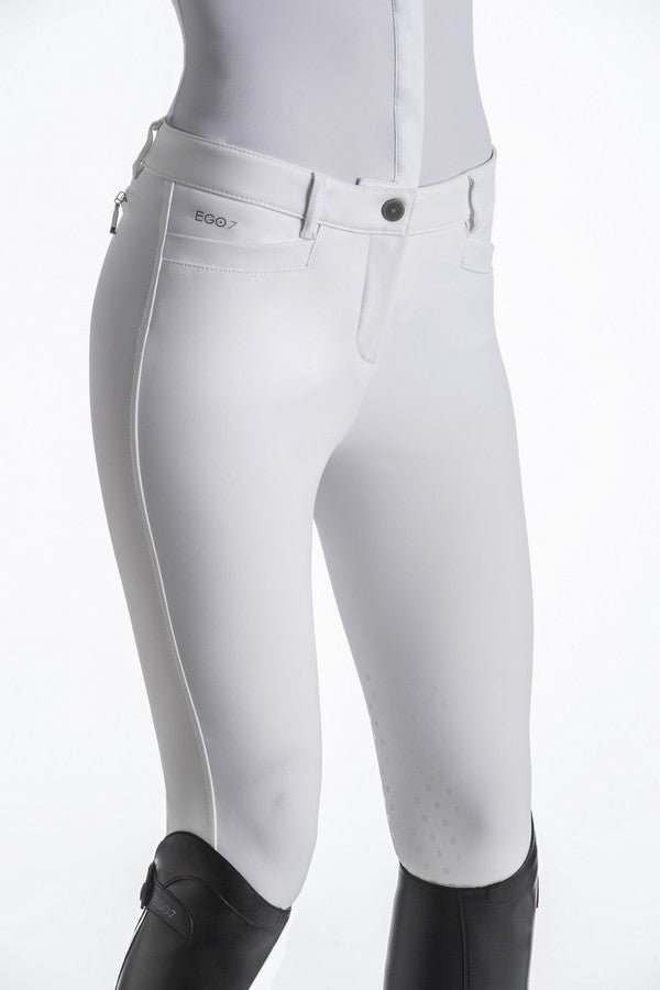 White Breeches with knee grip