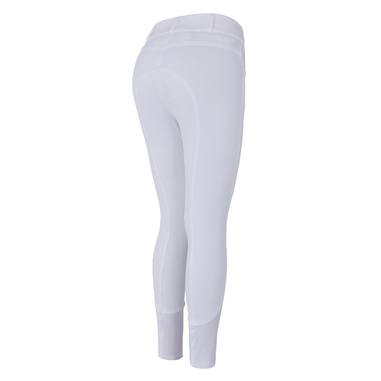 White Silicone Full Seat Breeches