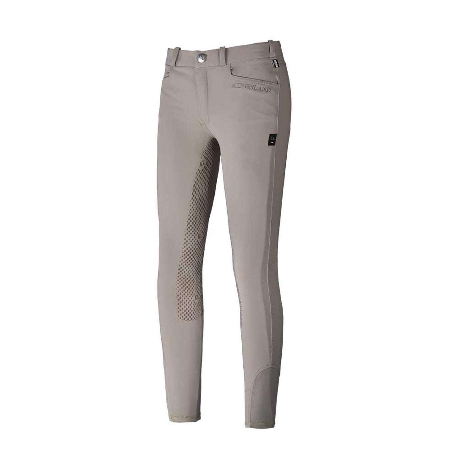 Girls full seat beige breeches