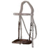 Leather Covered Rope Noseband for show jumping