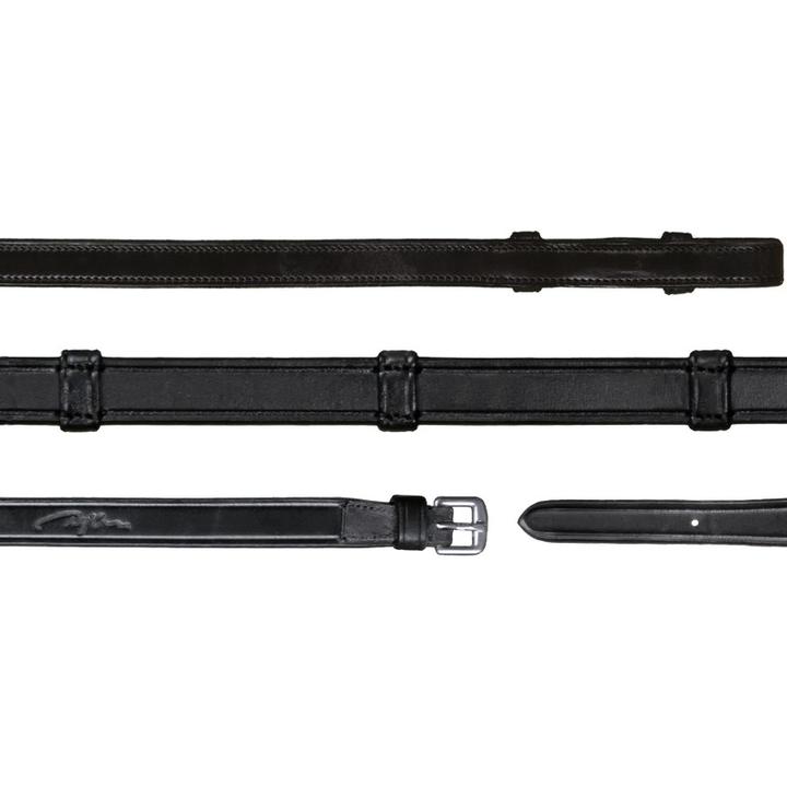 Dyon dressage reins flat leather
