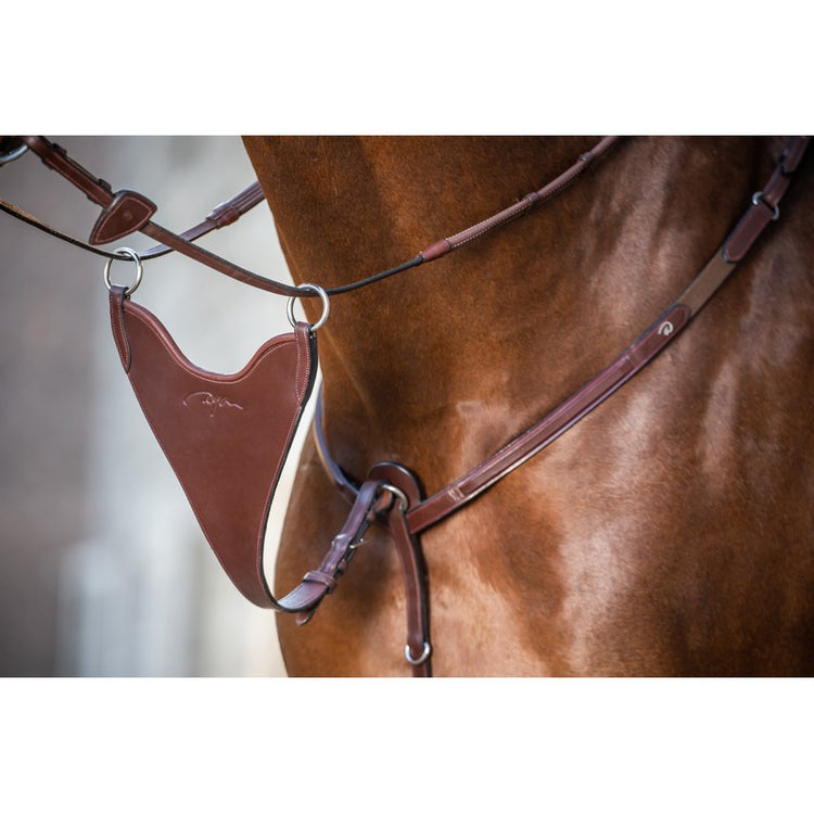 Bib martingale attachment for breastplate or martingale