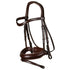 Brown Carnk Noseband Bridle